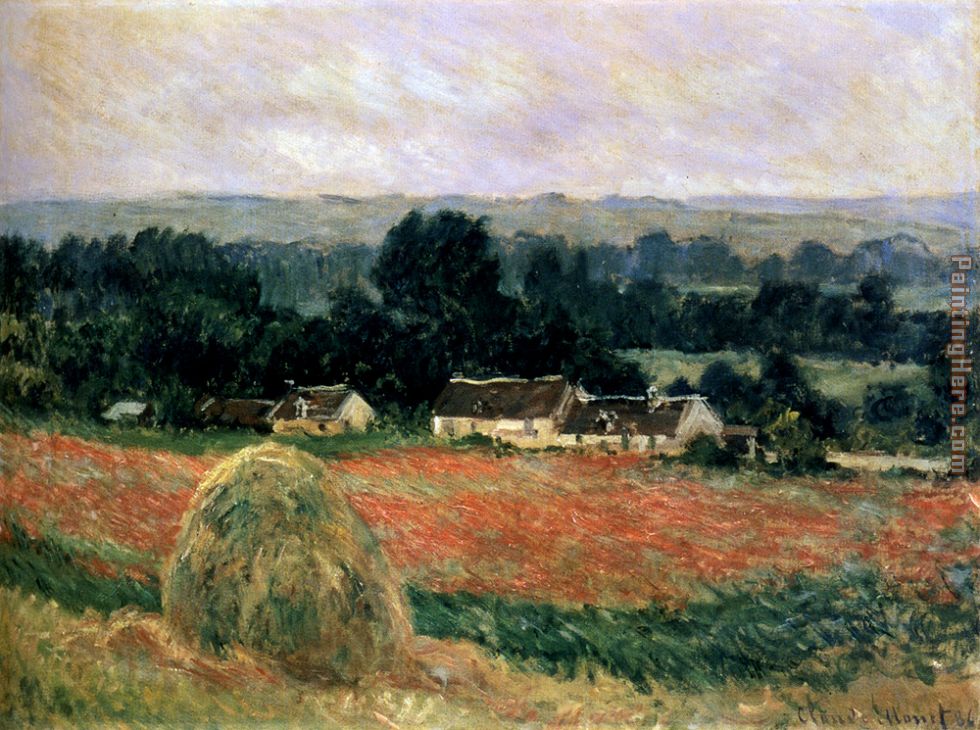 Claude Monet Haystack At Giverny